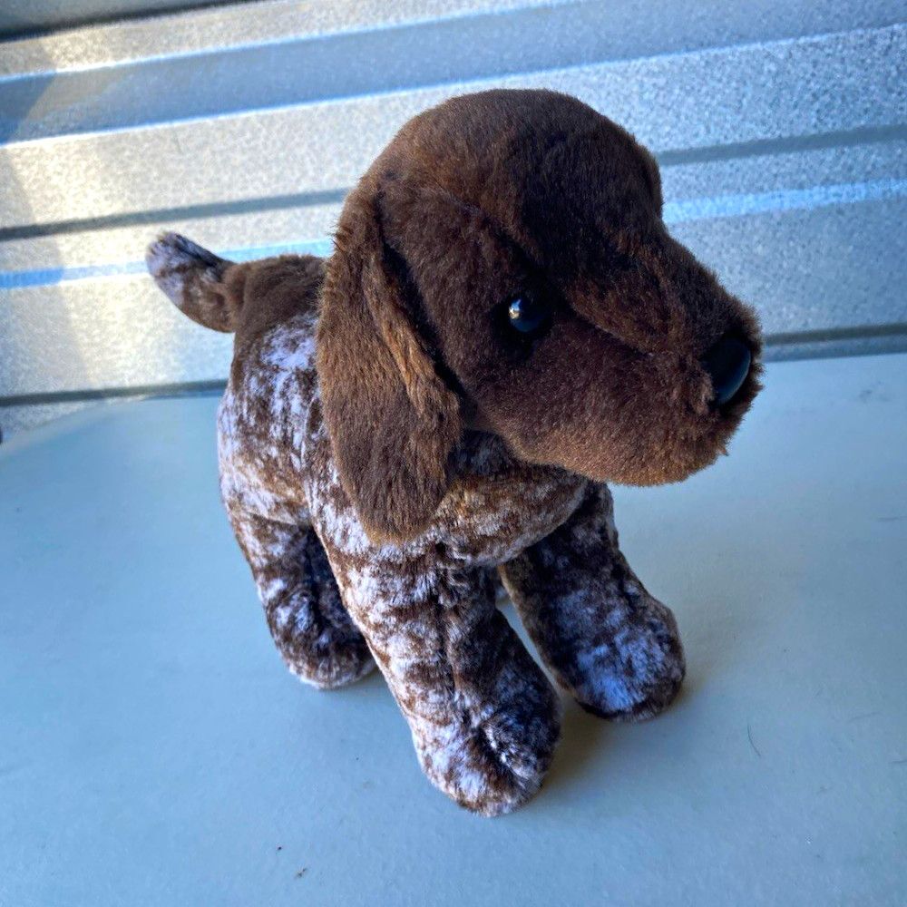 Douglas Ivan German Shorthaired Pointer Dog Plush Stuffed Animal Toy Brown Spot